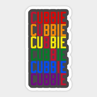 Cubbie Pride Sticker